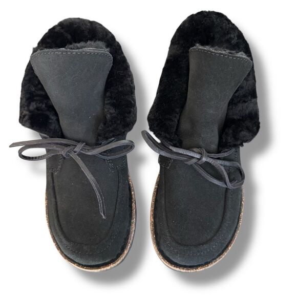 Birkenstock Bakki Black Suede Cabin Core Chukka Boots Women’s EU 36 US 5 - Picture 2 of 10
